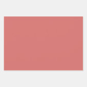 Berry Red Green Birthday Geschenkpapier Set (Vorderseite)