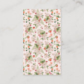 Berry Registry Card Begleitkarte (Rückseite)