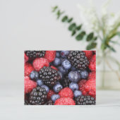 Berry Salad Postkarte (Stehend Vorderseite)