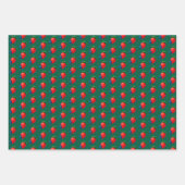 Berry Sassy™ Erdbeer-Geschenkpapier – Junie Fer Geschenkpapier Set (Vorderseite 2)