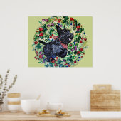 Berry Scottish Terrier! Poster (Küche)