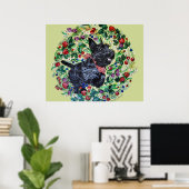 Berry Scottish Terrier! Poster (Heimbüro)