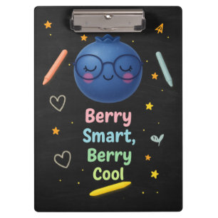 Berry Smart, Berry Cool Niedlich Chalkboard-Zwisch Klemmbrett