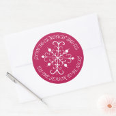 Berry Snowflake Stickers (Umschlag)