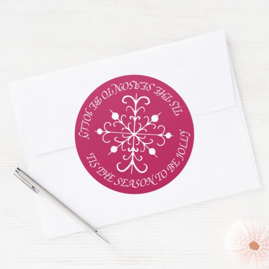Berry Snowflake Stickers (Umschlag)
