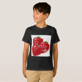 Berry Solid Sticker T-Shirt (Vorne ganz)