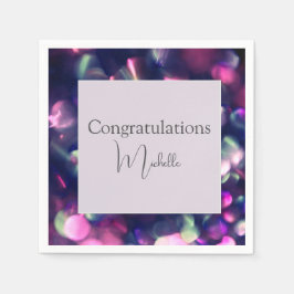 Berry Sparkle Paper Napkin Serviette