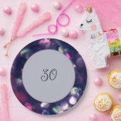 Berry Sparkle Paper Plate Pappteller (Party)