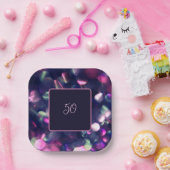 Berry Sparkle Paper Plate Pappteller (Party)