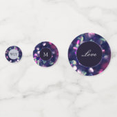 Berry Sparkle Table Confetti Konfetti (Rückseiten)