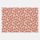 Berry Special Dipped Erdberies - Latte Geschenkpapier Set (Vorderseite)