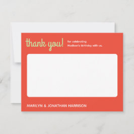 Berry Special Strawberry Birthday Dankeskarte