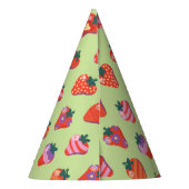 Berry Special Strawberry Birthday - Kiwi Partyhütchen (Rückseite)