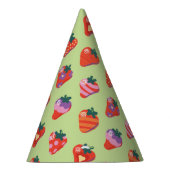 Berry Special Strawberry Birthday - Kiwi Partyhütchen (Rechts)