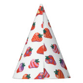 Berry Special Strawberry Birthday Partyhütchen (Rückseite)