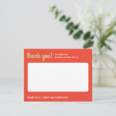 Berry Special Strawberry Birthday - Plum Dankeskarte (Stehend Vorderseite)