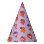 Berry Special Strawberry Birthday - Plum Partyhütchen (Links)