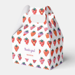 Berry Special Strawberry Birthday - White Geschenkschachtel