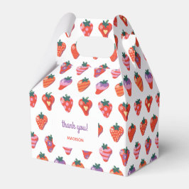 Berry Special Strawberry Birthday - White Geschenkschachtel