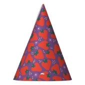 Berry Special Tossed Strawberry - Wisteria Partyhütchen (Links)