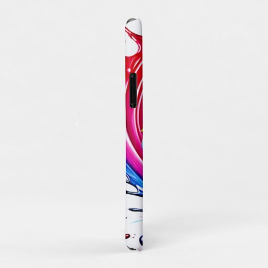 Berry Splash: Colour Burst Case-Mate iPhone Hülle (Hinten/Rechts)