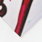 Berry Splash: Colour Burst Fleecedecke (Ecke)