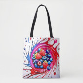 Berry Splash: Colour Burst Tasche (Vorderseite)