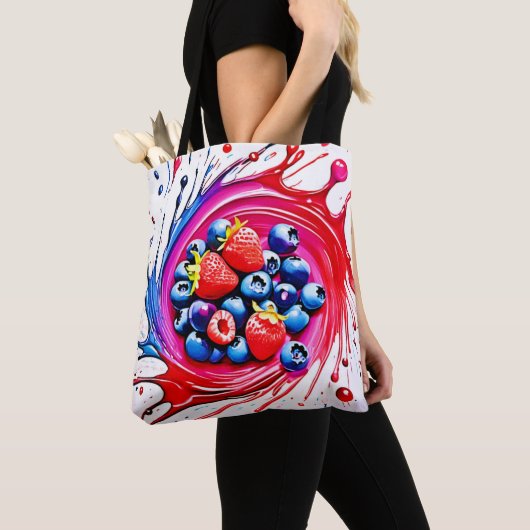 Berry Splash: Colour Burst Tasche (Von Nahem)