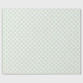 Berry Sprig in Pink and Green Geschenkpapier (Flach)