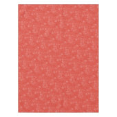 Berry Strawberry Cherry White Hand drawn Modern. Tischdecke (Vorderseite)