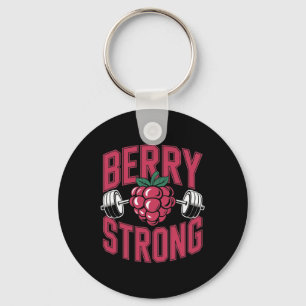 Berry Strong - Fitness Weighebende Bodybuilding Schlüsselanhänger