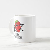 Berry Superstively Funny Frucht Pub Kaffeetasse (Vorderseite Links)