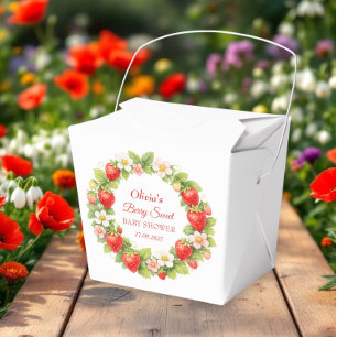 Berry süße Babyparty Erdbeere Baby Mädchen Junge Geschenkschachtel