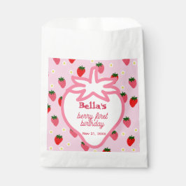 Berry süße Berry zum ersten Geburtstag Mädchen Geschenktütchen
