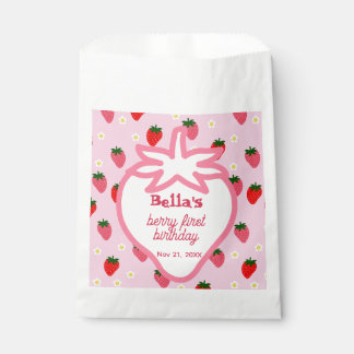 Berry süße Berry zum ersten Geburtstag Mädchen Geschenktütchen