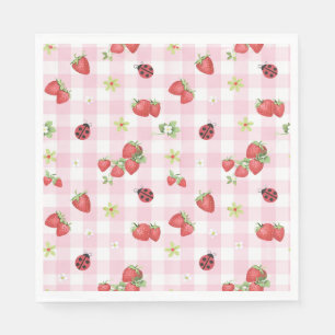 Berry süße erste Geburtstag Serviette