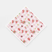 Berry süße erste Geburtstag Serviette (Ecke)
