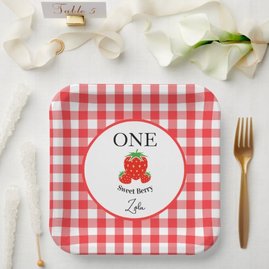 Berry süße Papierplatte Kindergeburtstag Pappteller (Hochzeit)