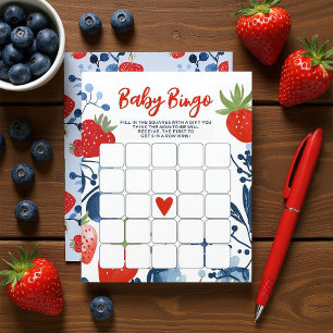 Berry süßer Baby Bingo Einladung