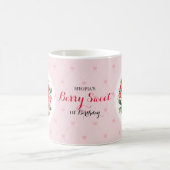 Berry Sweet 1. Geburtstag Kaffeetasse (Mittel)