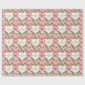 Berry Sweet 2nd Birthday Strawberry Party  Geschenkpapier (Flach)