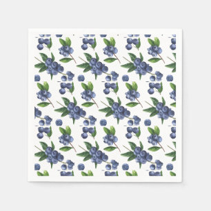 Berry Sweet Baby Blaubeere Baby Shower Essbar Serviette