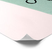 Berry Sweet Baby Dusche Begrüßungszeichen Poster (Ecke)