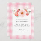 Berry Sweet Baby Dusche Danke Karte (Vorne/Hinten)