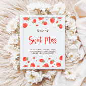 Berry Sweet Baby Dusche schätzt das süße Mess-Zeic Poster