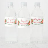 Berry Sweet Baby Dusche Wasser Flasche Etikett (Flaschen)