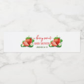 Berry Sweet Baby Dusche Wasser Flasche Etikett (Einzelnes Label)