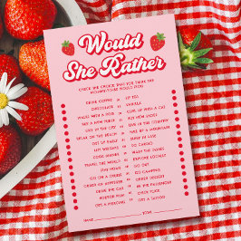 Berry Sweet Baby Dusche würde sie eher spielen