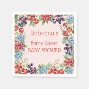 Berry Sweet Baby Duschrahmen für Beeren Serviette