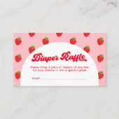 Berry Sweet Baby Duwer Windelwanne Begleitkarte (Vorderseite)